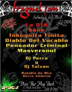 2008-04-05 Fraguel Jam - Play Bach (Tudela de Duero, Valladolid)