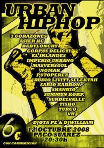 2008-10-12 Urban Hip-Hop - Paco Suarez (Valladolid)