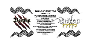 INLAY TURCO UVEA, EL BESTIA TRABAJO Y CONSTANCIA